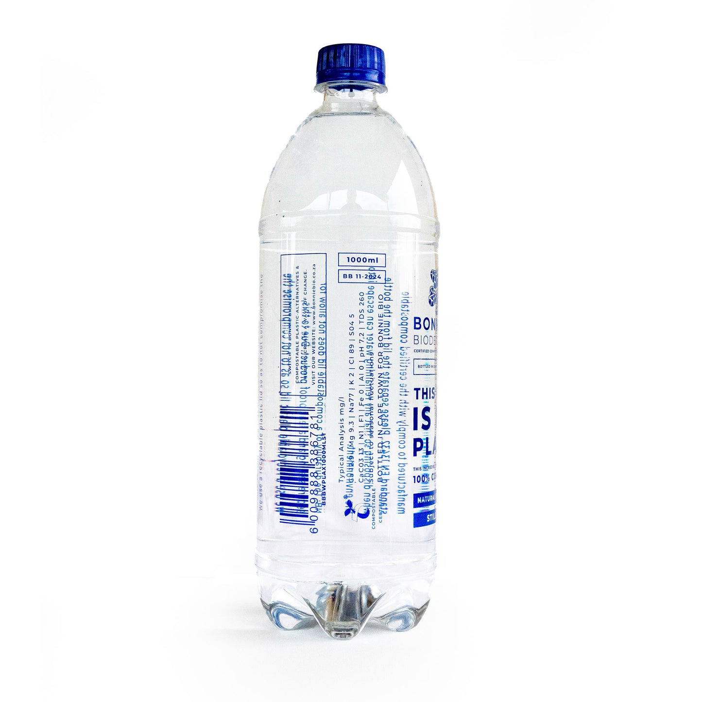 12 NATURAL STILL WATER IN COMPOSTABLE BOTTLE | 1000ml