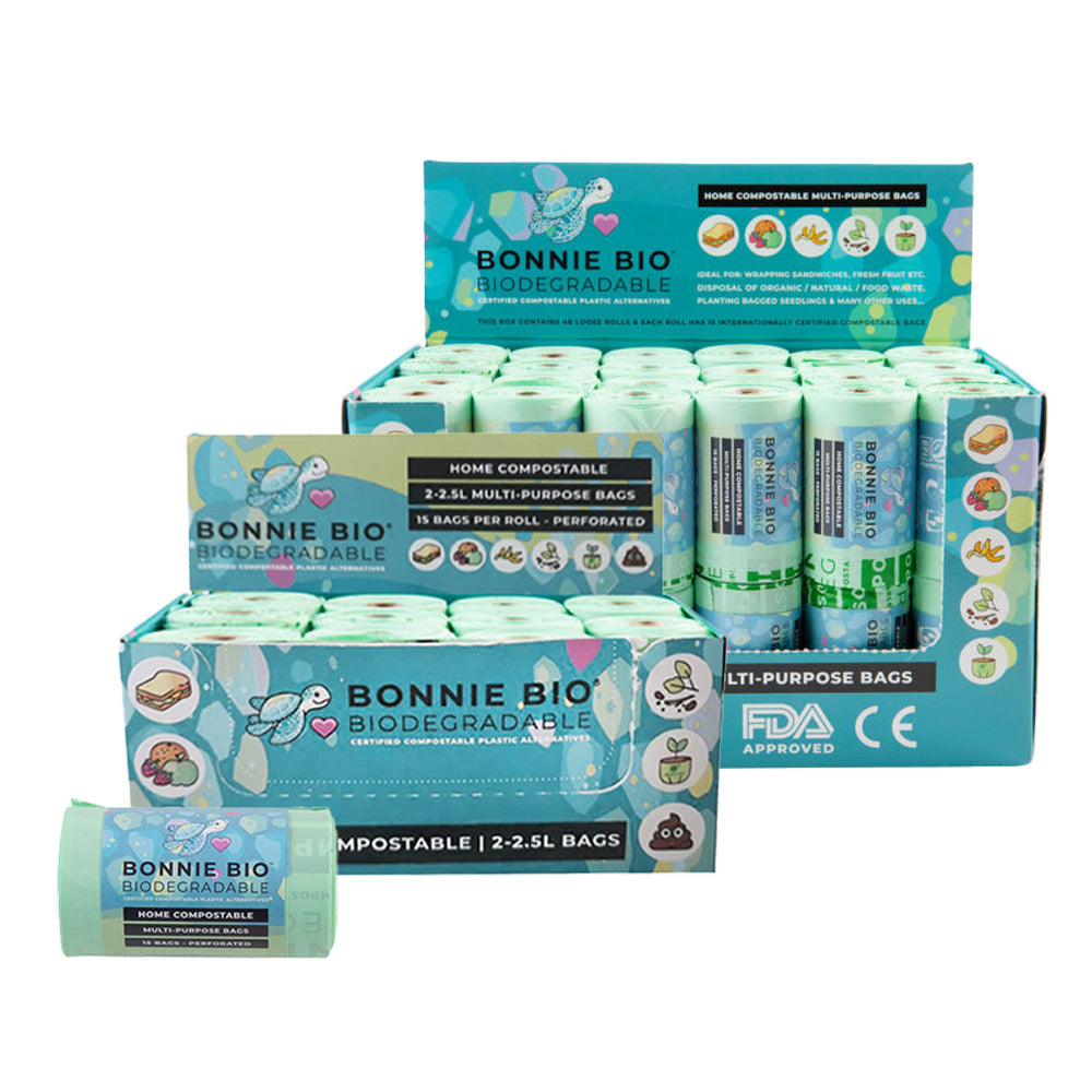 HOME COMPOSTABLE REFUSE BAGS